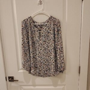 Collective Concepts Multicolor Paisley Blouse